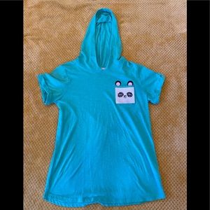 Cat and Jack girls hooded tee-shirt.